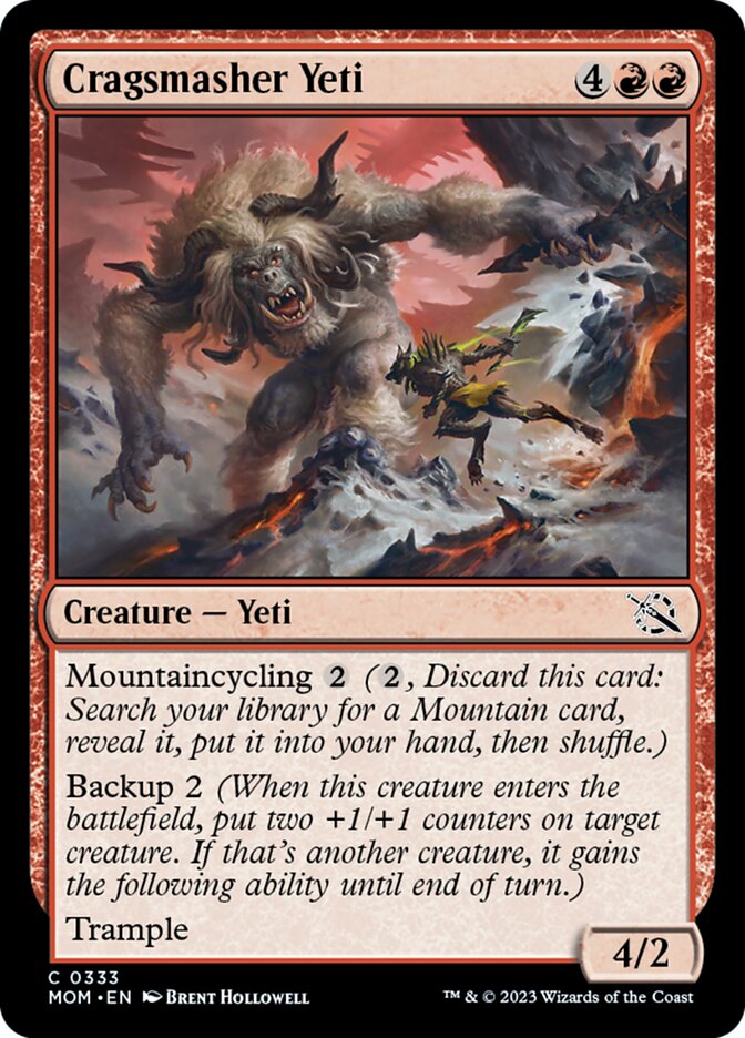 Cragsmasher Yeti [March of the Machine] | Good Games Adelaide SA