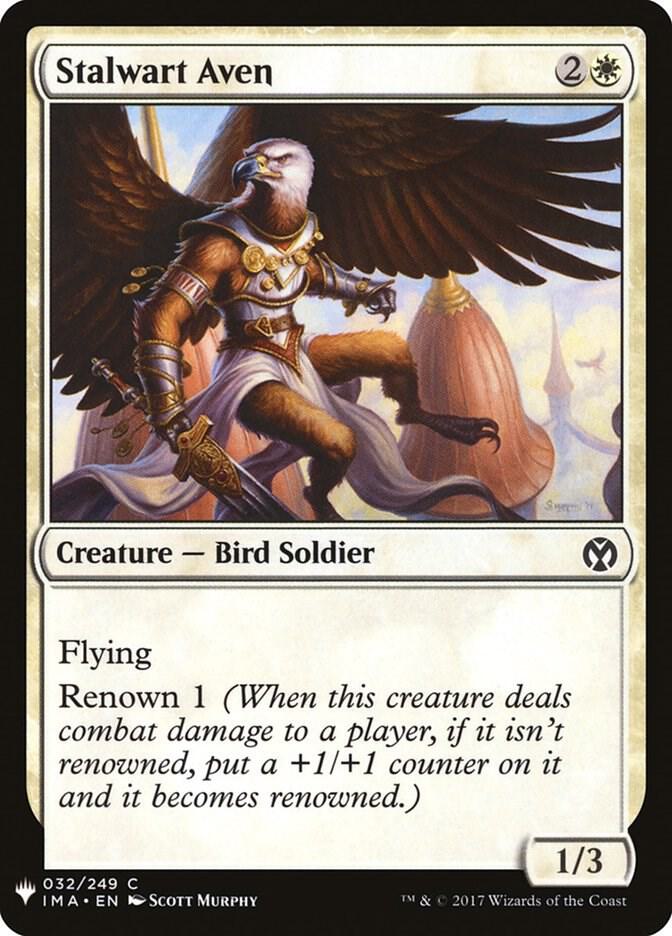 Stalwart Aven 32 (The List Reprints)  | Good Games Adelaide SA