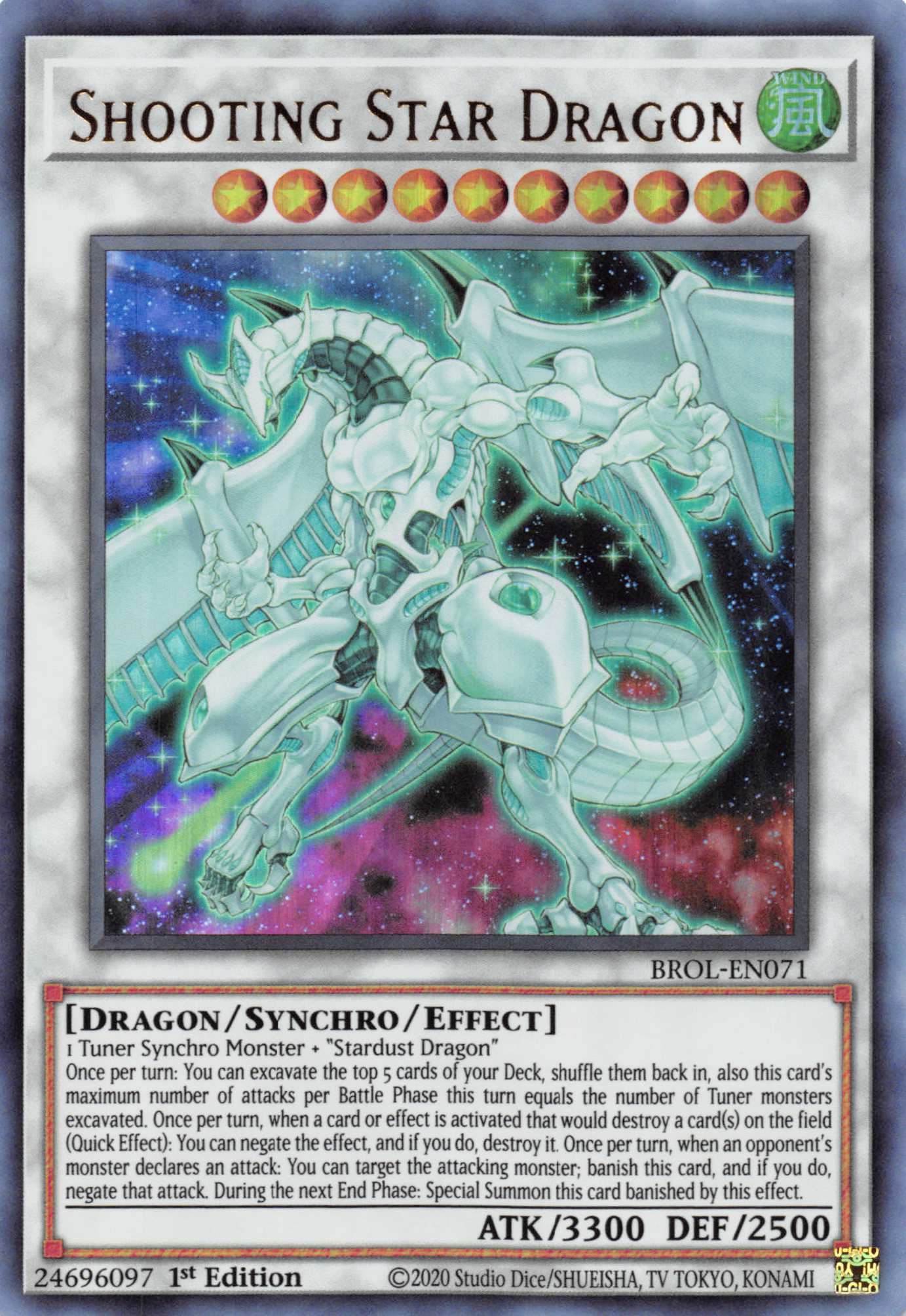 Shooting Star Dragon [BROL-EN071] Ultra Rare | Good Games Adelaide SA