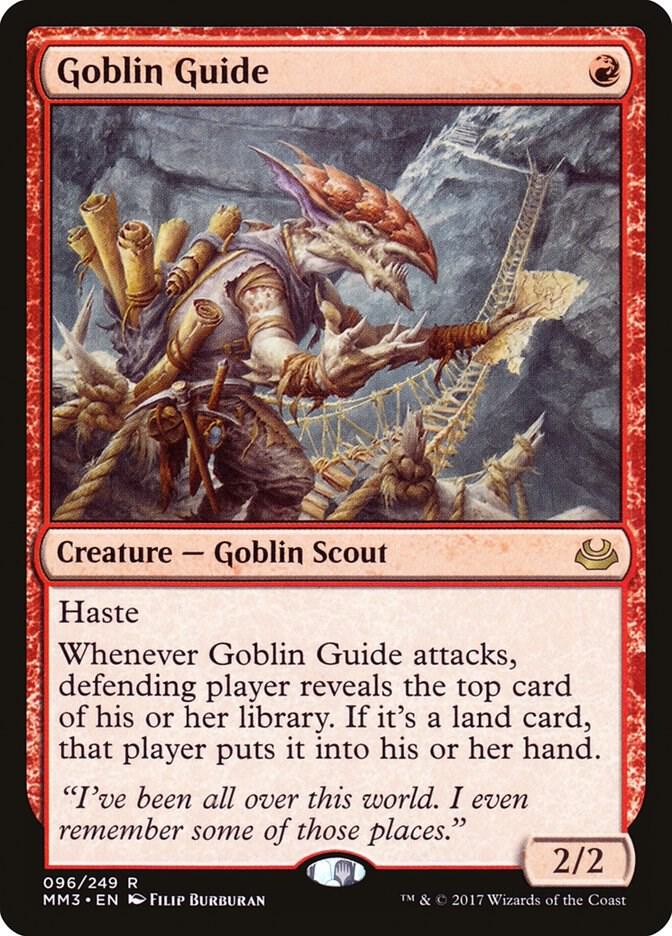Goblin Guide 96 (Modern Masters 2017)  - Foil | Good Games Adelaide SA