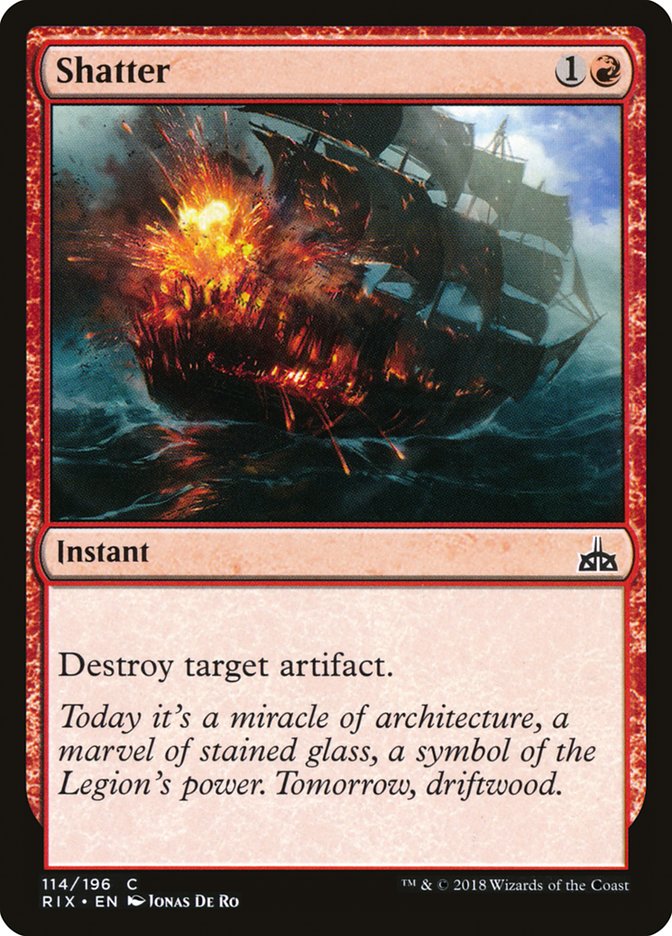 Shatter 114 (Rivals of Ixalan)  | Good Games Adelaide SA