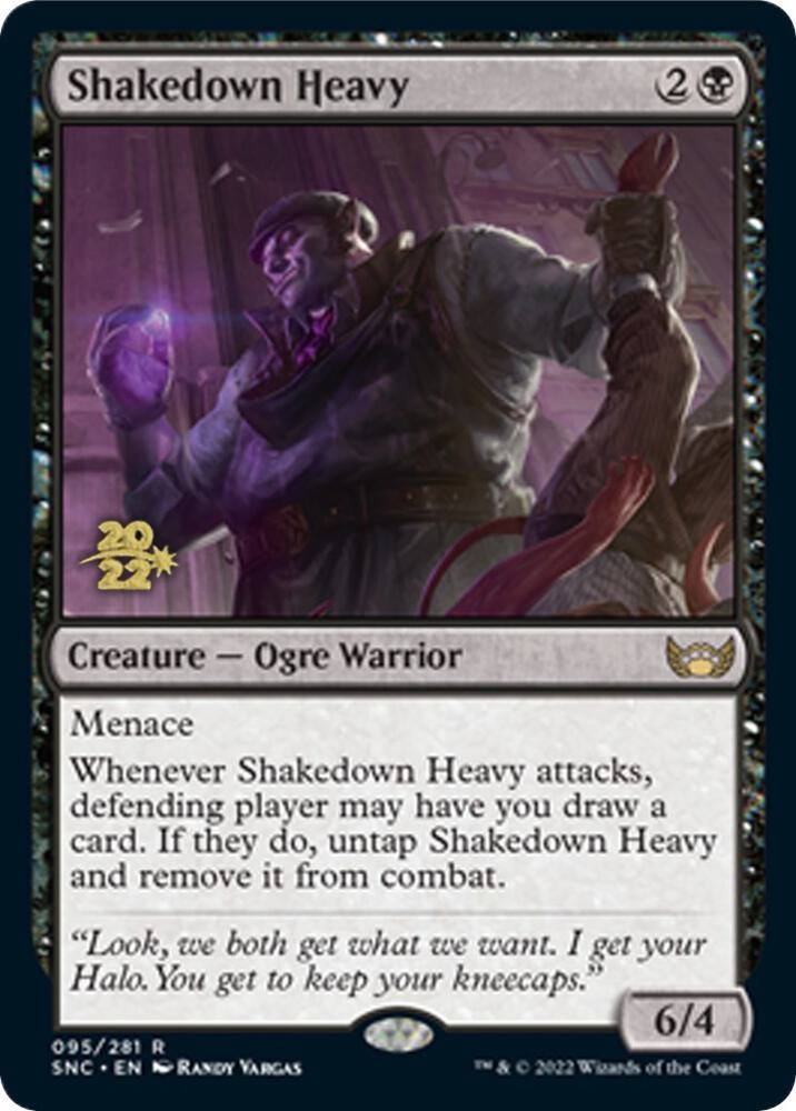 Shakedown Heavy 95 (Prerelease Cards)  - Foil | Good Games Adelaide SA