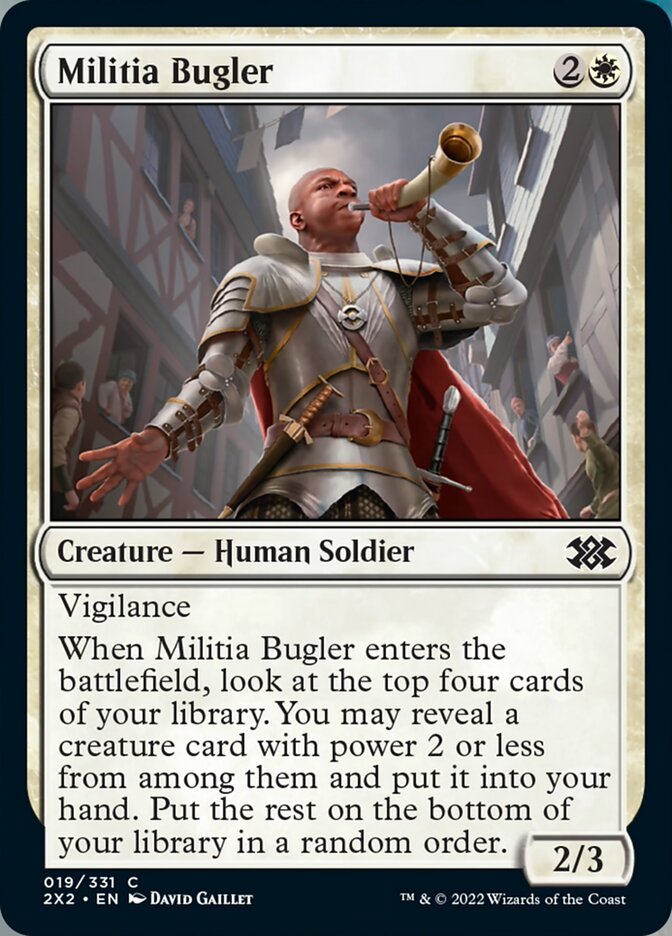 Militia Bugler [Double Masters 2022] | Good Games Adelaide SA