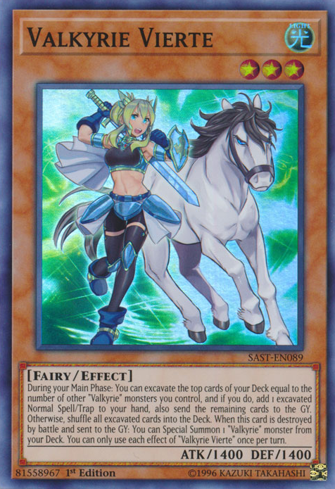 Valkyrie Vierte [SAST-EN089] Super Rare | Good Games Adelaide SA