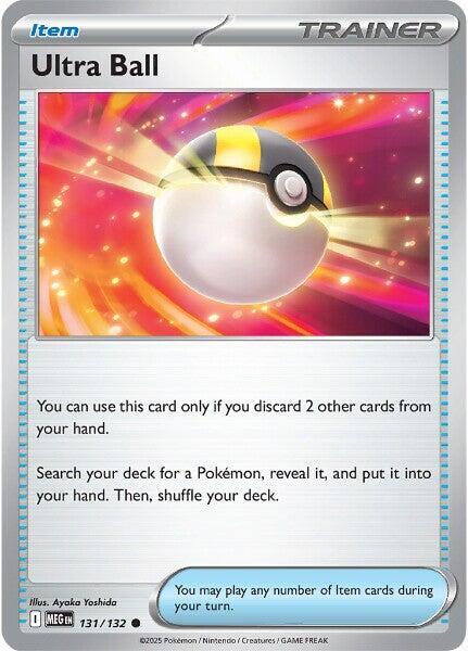 Ultra Ball 131/132 (ME01: Mega Evolution)  | Good Games Adelaide SA