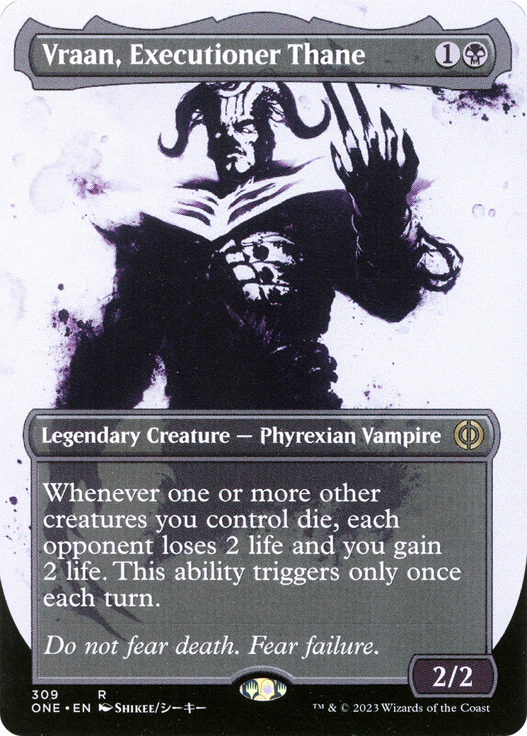 Vraan, Executioner Thane (Borderless Ichor) [Phyrexia: All Will Be One] | Good Games Adelaide SA