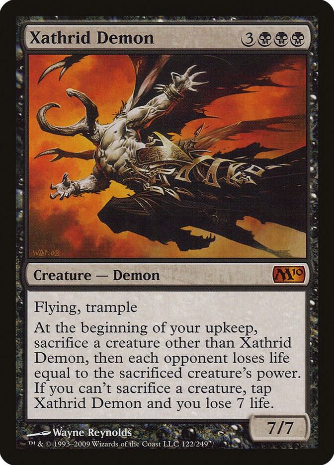 Xathrid Demon 122/249 (Magic 2010 (M10))  | Good Games Adelaide SA