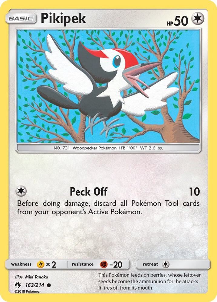 Pikipek 163/214 (SM - Lost Thunder)  | Good Games Adelaide SA