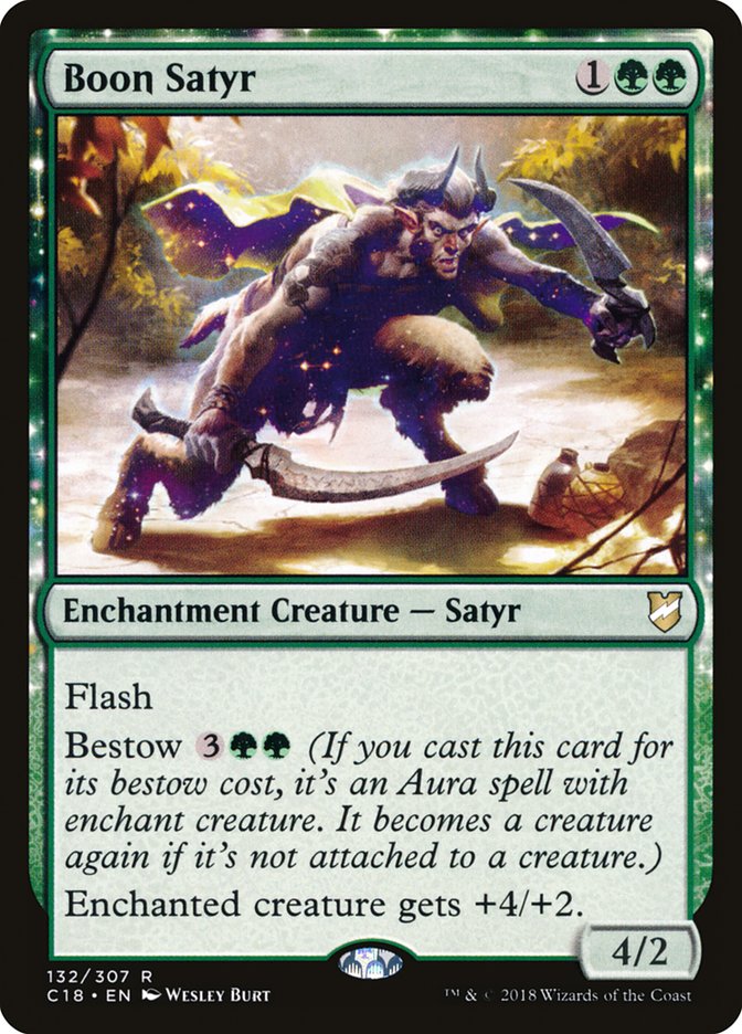 Boon Satyr 132 (Commander 2018)  | Good Games Adelaide SA