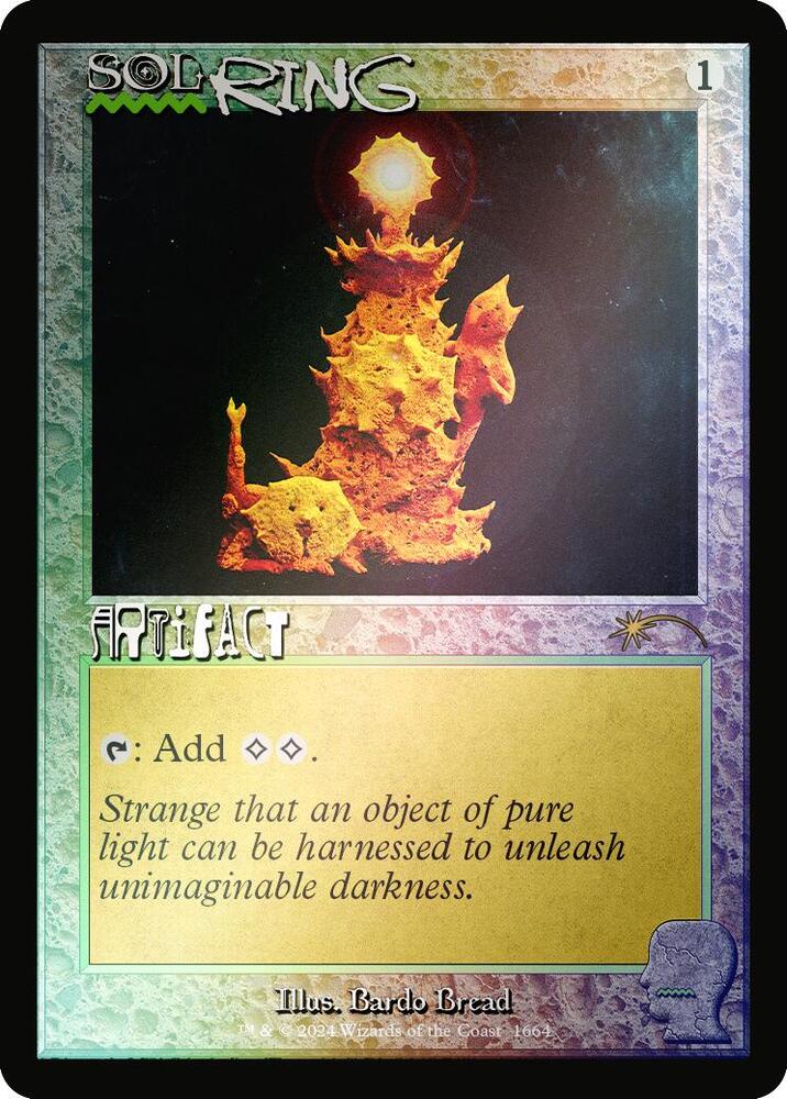 Sol Ring 1664 Rainbow Foil 1664 (Secret Lair Drop Series)  - Foil | Good Games Adelaide SA