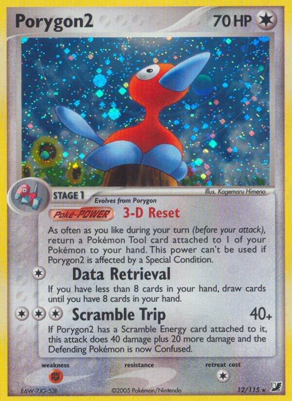 Porygon2 12/115 (Unseen Forces)  - Holofoil | Good Games Adelaide SA