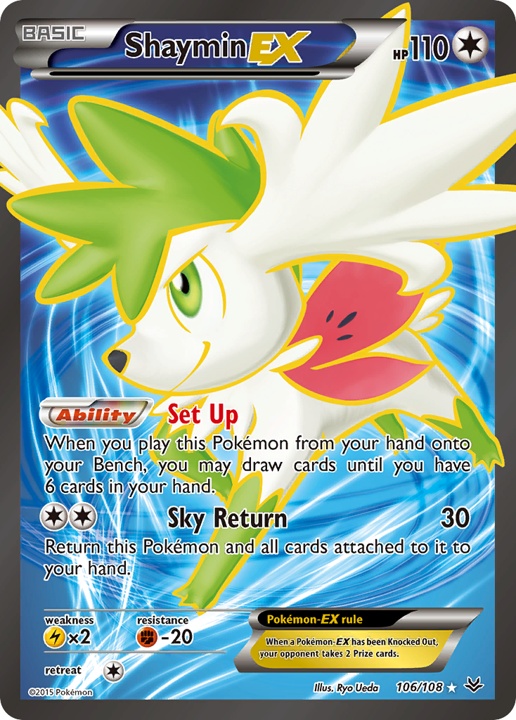 Shaymin EX (106/108) [XY: Roaring Skies] | Good Games Adelaide SA
