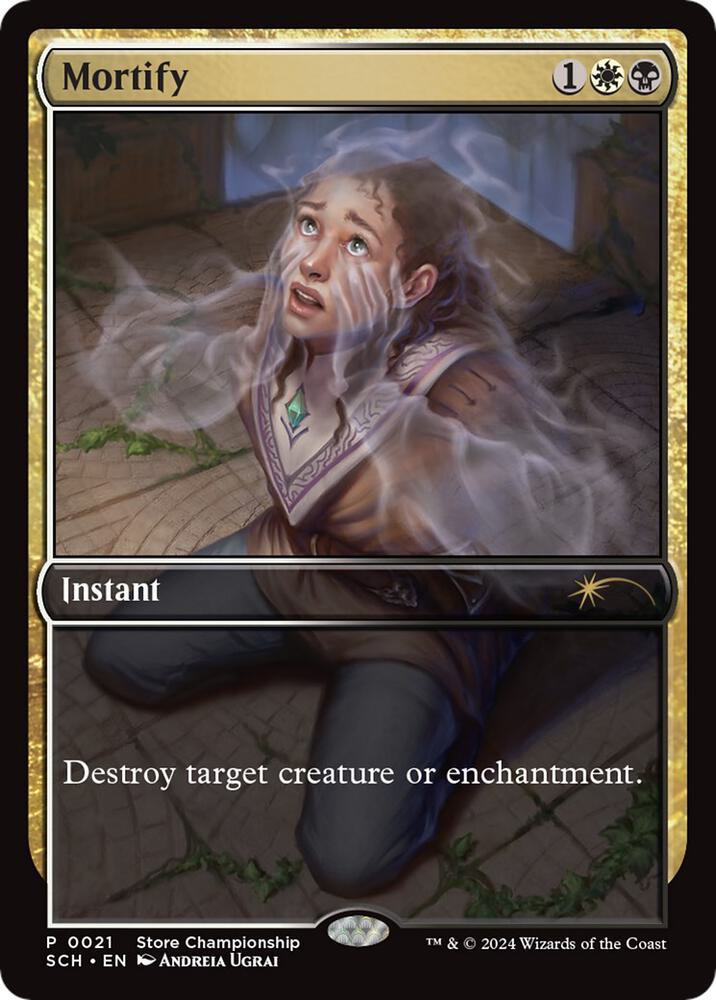 Mortify 21 (Game Day & Store Championship Promos)  - Full Art | Good Games Adelaide SA