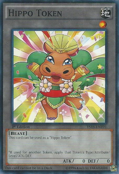 Hippo Token (Orange) [YS16-ENT01] Common | Good Games Adelaide SA