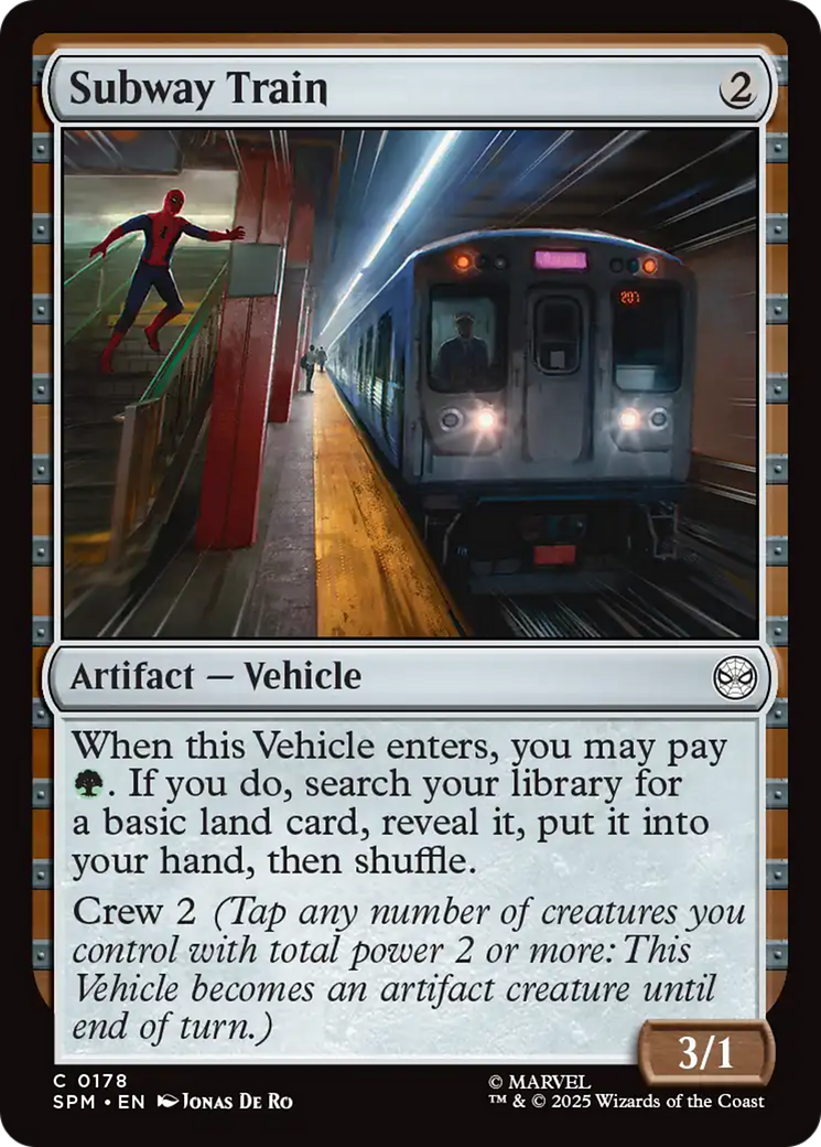 Subway Train [Marvel's Spider-Man] | Good Games Adelaide SA