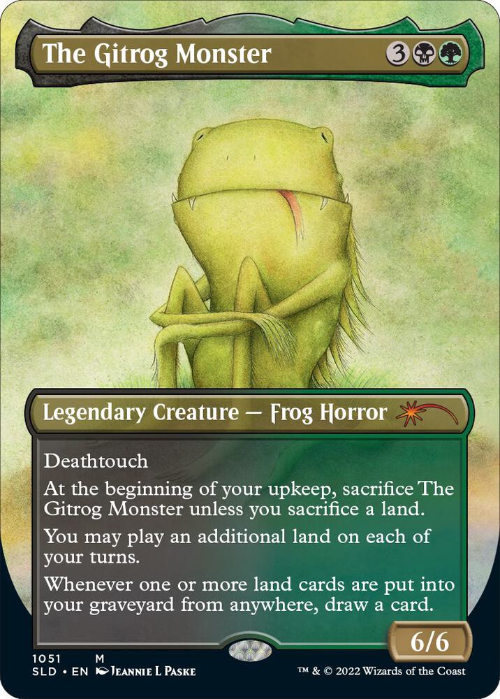 The Gitrog Monster Borderless 1051 (Secret Lair Drop Series)  | Good Games Adelaide SA