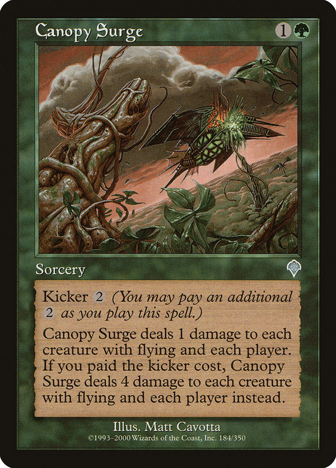 Canopy Surge 184 (Invasion)  | Good Games Adelaide SA