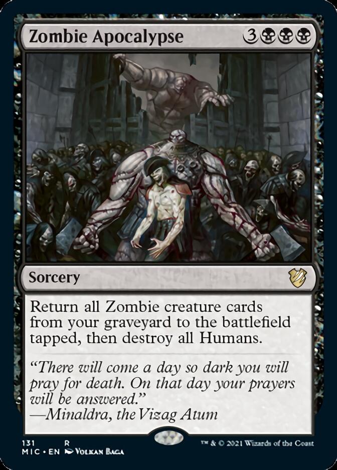 Zombie Apocalypse [Innistrad: Midnight Hunt Commander] | Good Games Adelaide SA