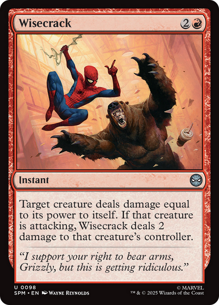 Wisecrack [Marvel's Spider-Man] | Good Games Adelaide SA