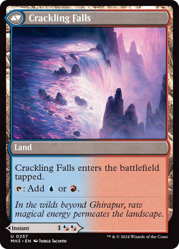 Rush of Inspiration // Crackling Falls [Modern Horizons 3] | Good Games Adelaide SA