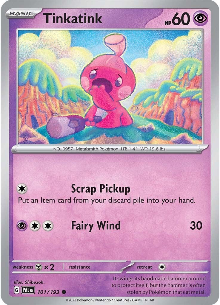 Tinkatink (101/193) [Scarlet & Violet: Paldea Evolved] | Good Games Adelaide SA