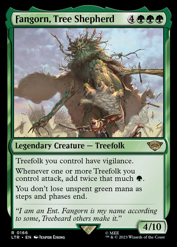 Fangorn Tree Shepherd 166 (Universes Beyond: The Lord of the Rings: Tales of Middle-earth)  - Foil | Good Games Adelaide SA