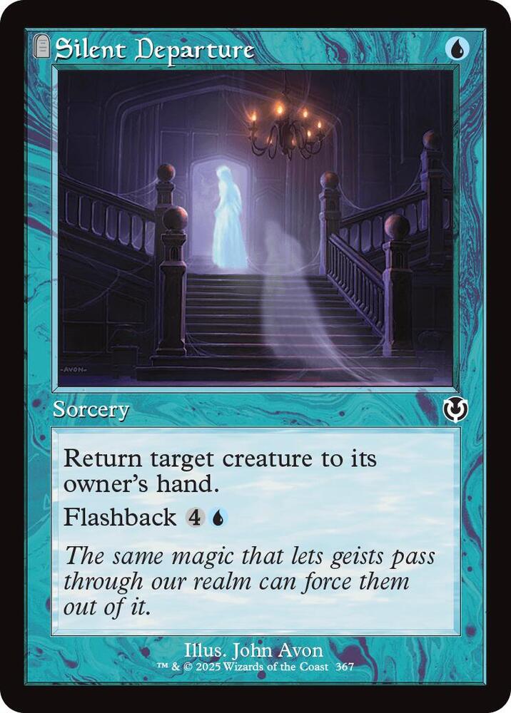 Silent Departure 367 (Innistrad Remastered)  - Foil | Good Games Adelaide SA