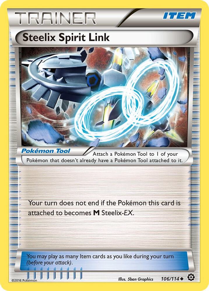 Steelix Spirit Link 106/114 (XY - Steam Siege)  | Good Games Adelaide SA