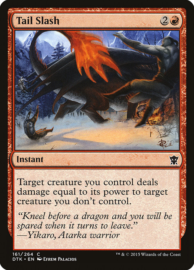 Tail Slash 161 (Dragons of Tarkir)  | Good Games Adelaide SA