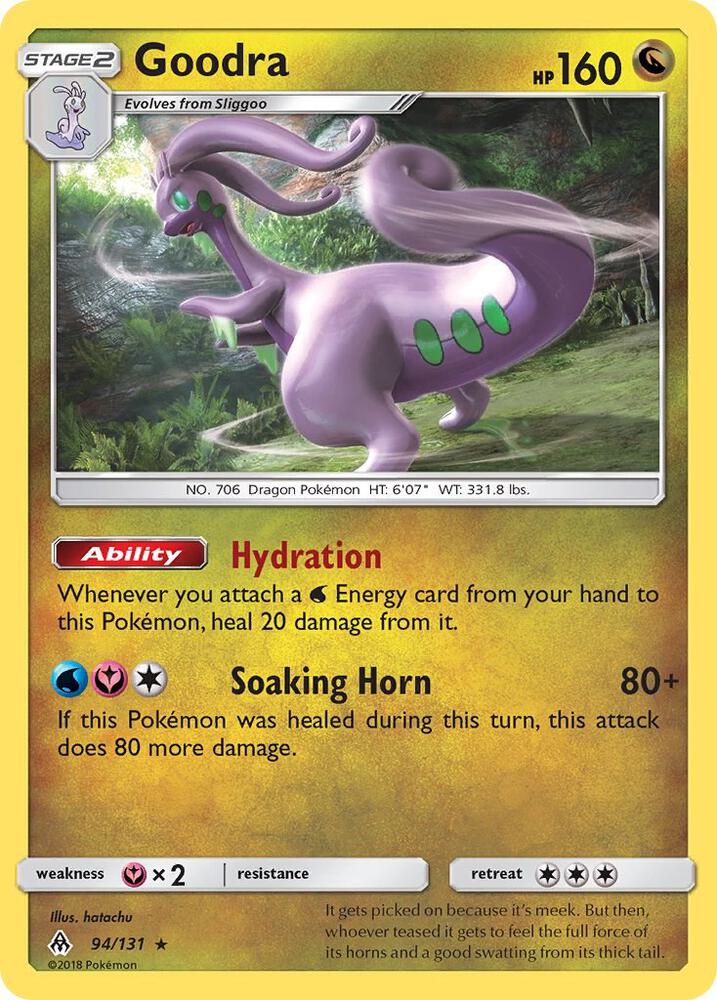 Goodra 94/131 (SM - Forbidden Light)  - Holofoil | Good Games Adelaide SA