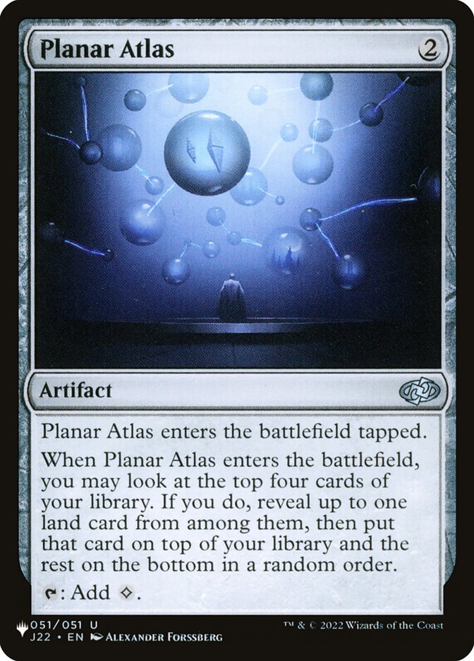 Planar Atlas 051/051 (The List Reprints)  | Good Games Adelaide SA