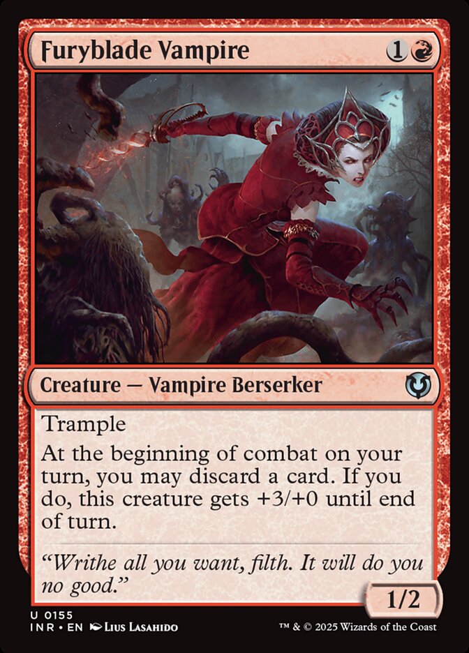 Furyblade Vampire 155 (Innistrad Remastered)  | Good Games Adelaide SA