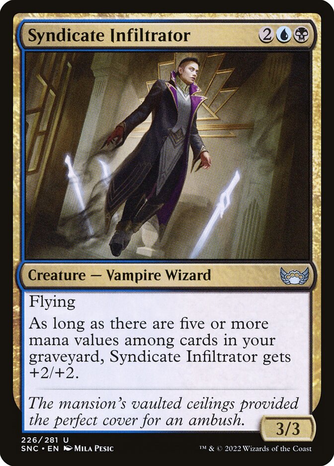 Syndicate Infiltrator 226 (Streets of New Capenna)  | Good Games Adelaide SA