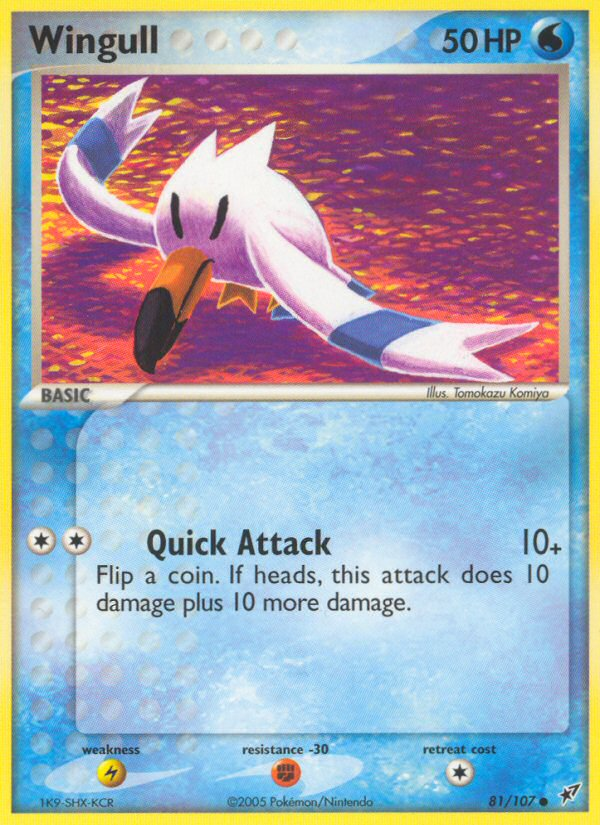 Wingull (81/107) [EX: Deoxys] | Good Games Adelaide SA