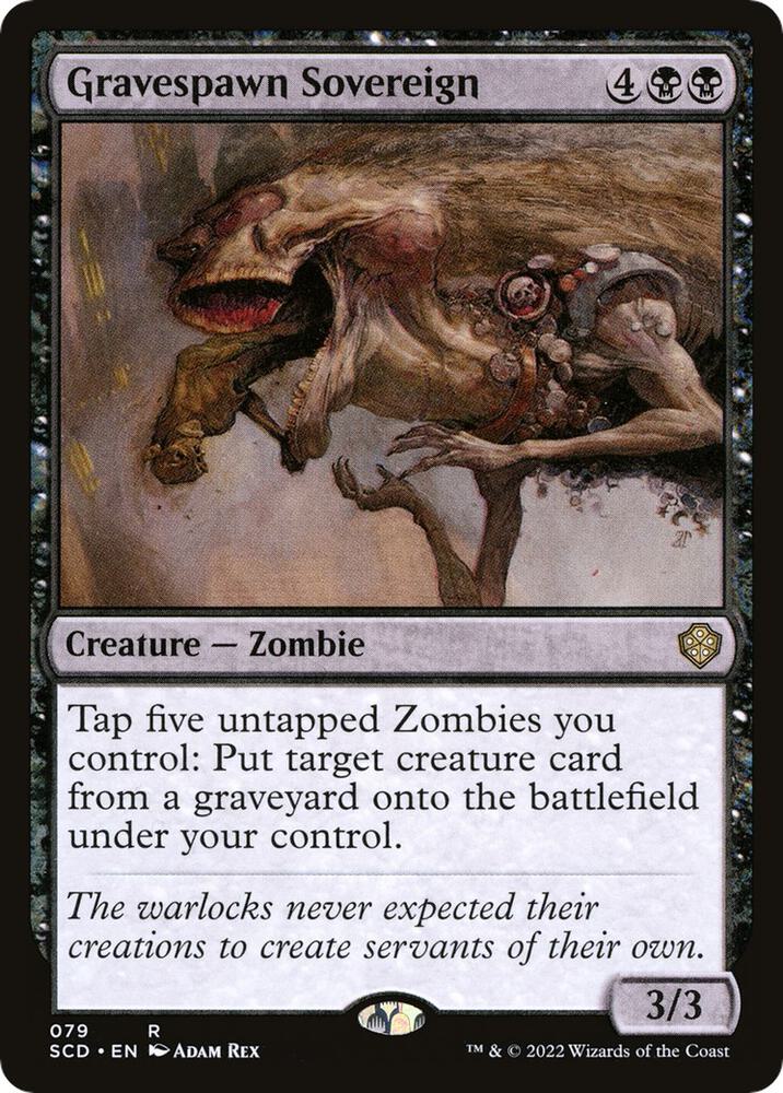Gravespawn Sovereign 79 (Starter Commander Decks)  | Good Games Adelaide SA