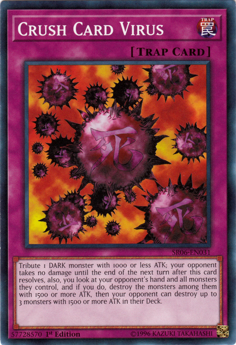 Crush Card Virus [SR06-EN031] Common | Good Games Adelaide SA