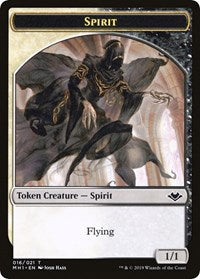 Spirit // Golem Double-Sided Token [Modern Horizons Tokens] | Good Games Adelaide SA