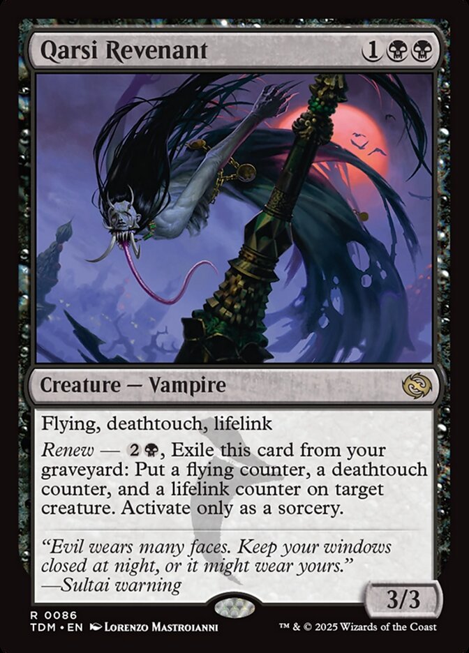Qarsi Revenant 86 (Tarkir: Dragonstorm)  | Good Games Adelaide SA