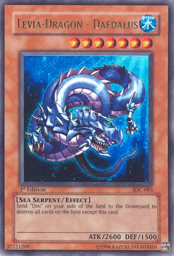 Levia-Dragon - Daedalus [IOC-083] Ultra Rare | Good Games Adelaide SA