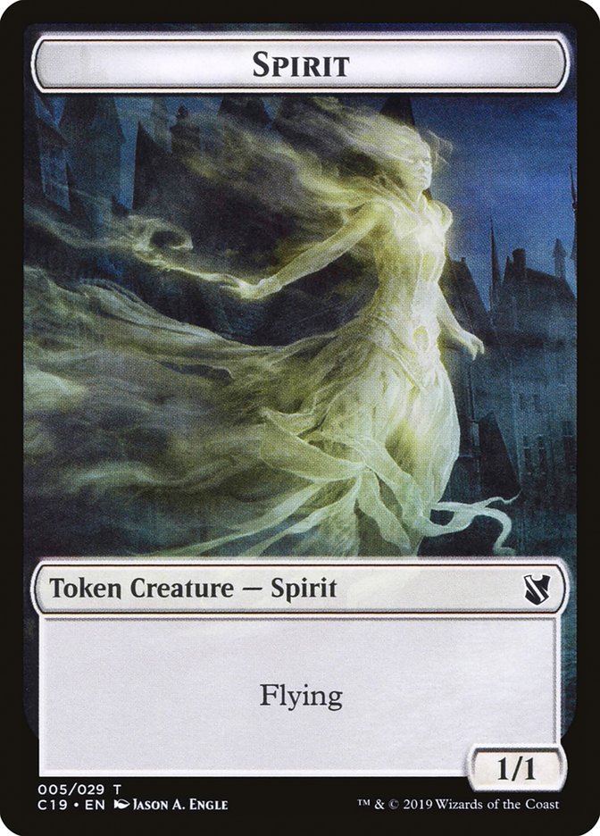 Spirit [Commander 2019 Tokens] | Good Games Adelaide SA