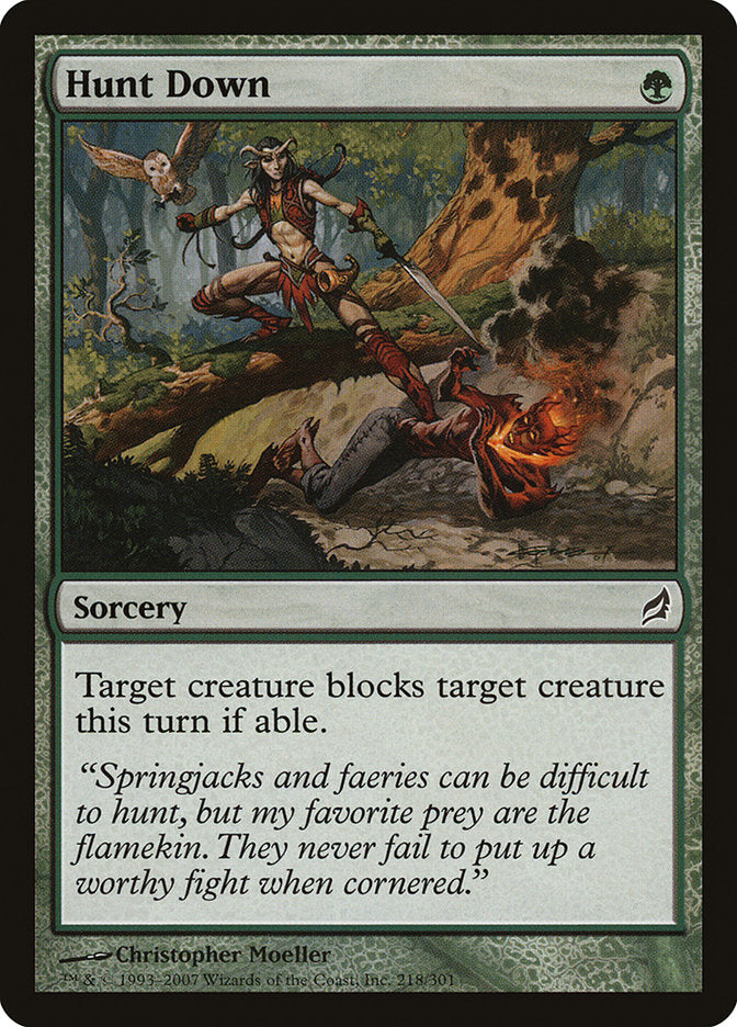 Hunt Down 218 (Lorwyn)  - Foil | Good Games Adelaide SA
