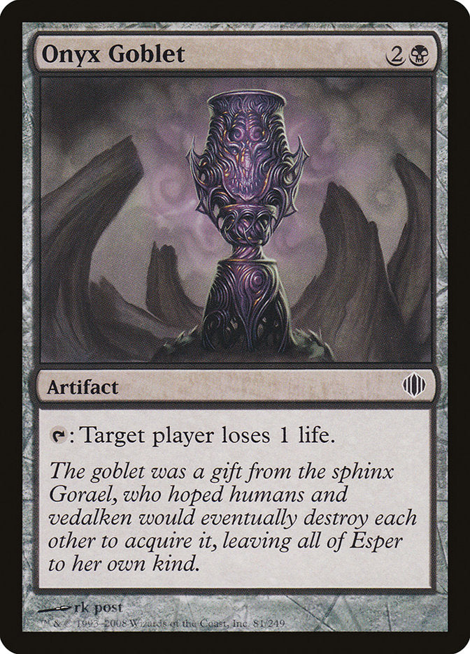 Onyx Goblet 81 (Shards of Alara)  - Foil | Good Games Adelaide SA
