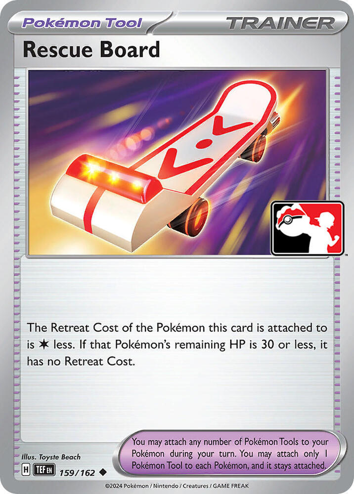 Rescue Board Series 5/6 159/162 (Prize Pack Series Cards)  | Good Games Adelaide SA
