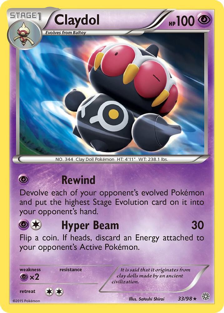 Claydol 33/98 (XY - Ancient Origins)  | Good Games Adelaide SA