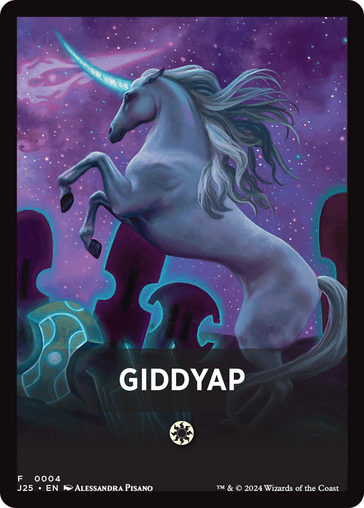 Giddyap Theme Card [Foundations Jumpstart Front Cards] | Good Games Adelaide SA