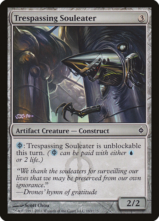 Trespassing Souleater 163 (New Phyrexia)  | Good Games Adelaide SA