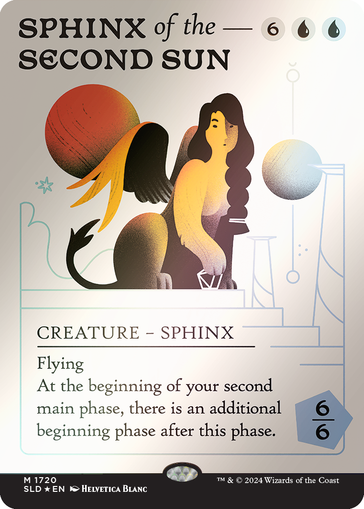 Sphinx of the Second Sun (Rainbow Foil) [Secret Lair Drop Series] | Good Games Adelaide SA