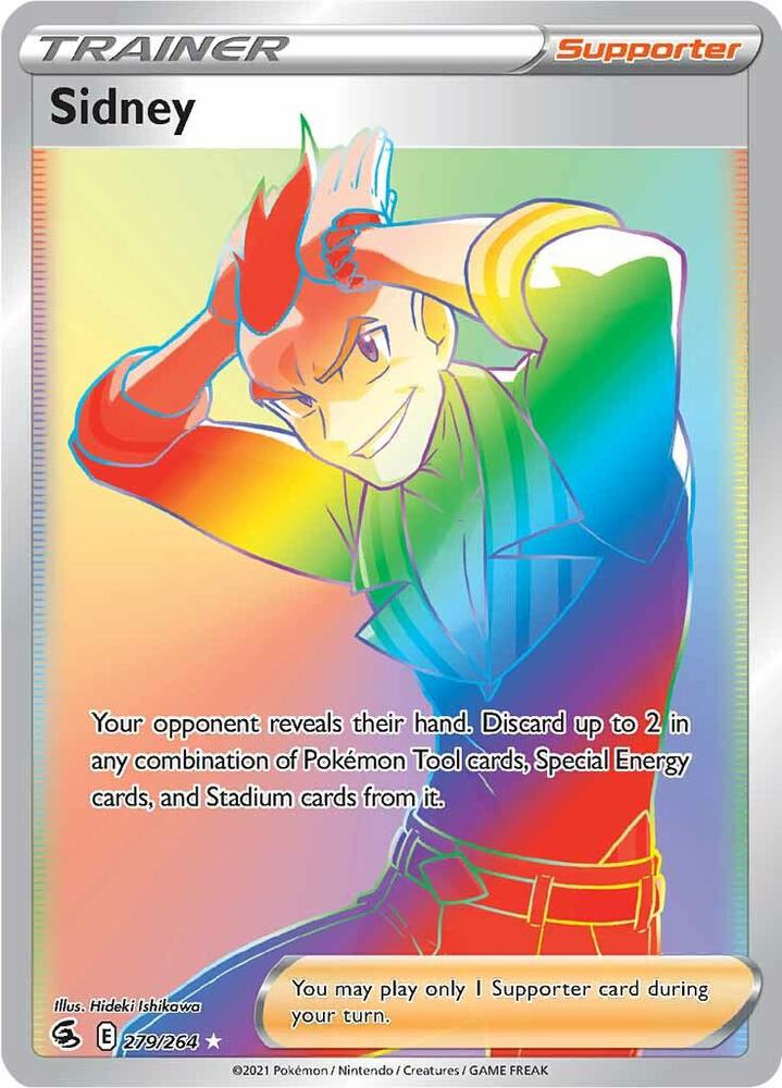 Sidney Secret 279/264 (SWSH08: Fusion Strike)  - Holofoil | Good Games Adelaide SA