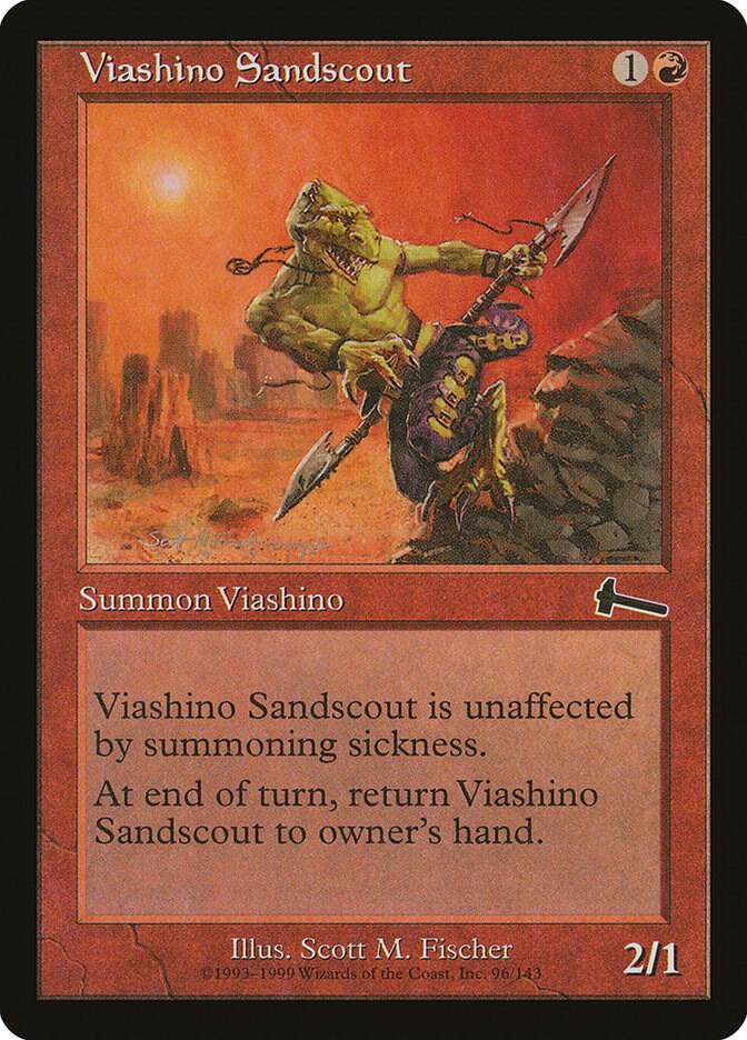 Viashino Sandscout 96 (Urza's Legacy)  - Foil | Good Games Adelaide SA