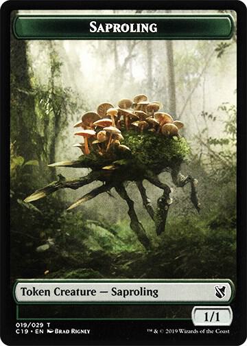 Saproling // Morph 19 // 27 (Commander 2019)  | Good Games Adelaide SA